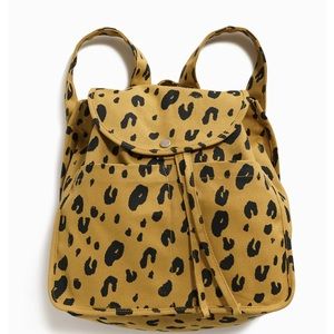 Baggu Drawstring Backpack Leopard